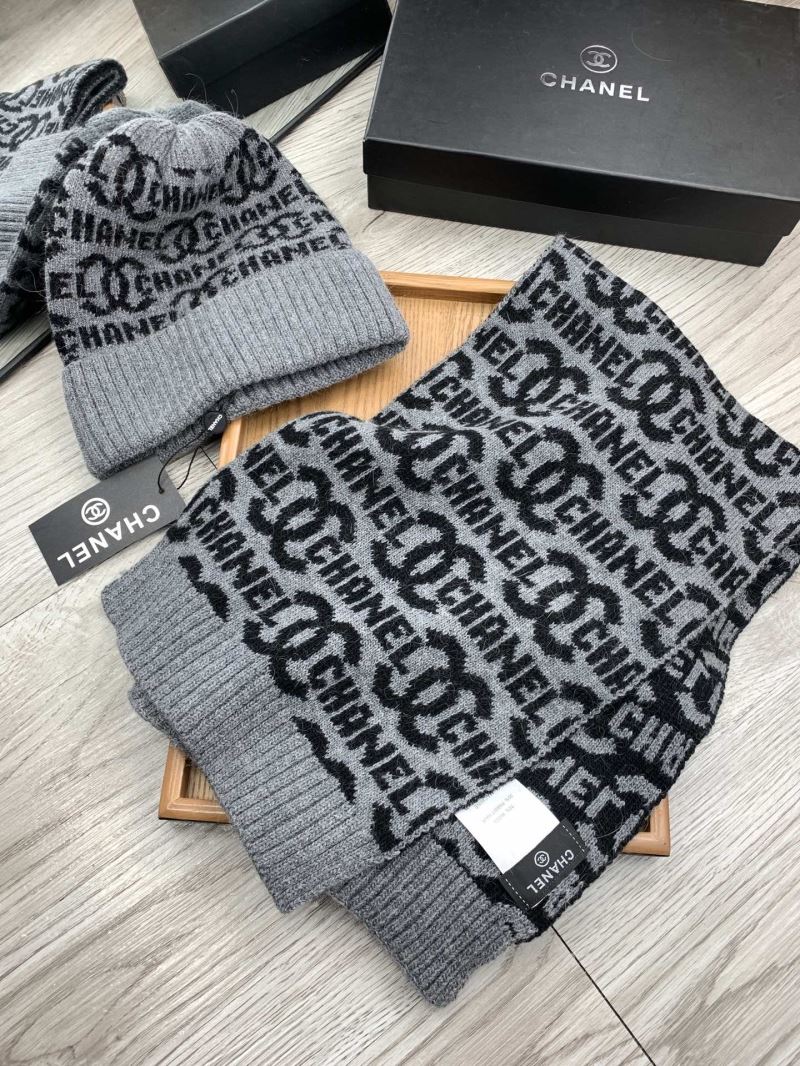 Chanel Caps Scarfs